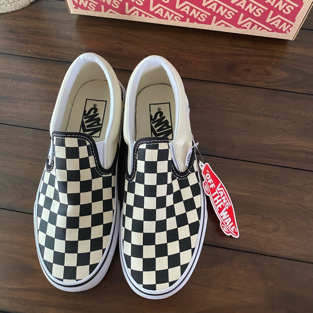 Checkered Vans